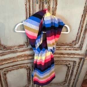 Multi color cashmere scarf. Bought at Sam’s Fifth Avenue